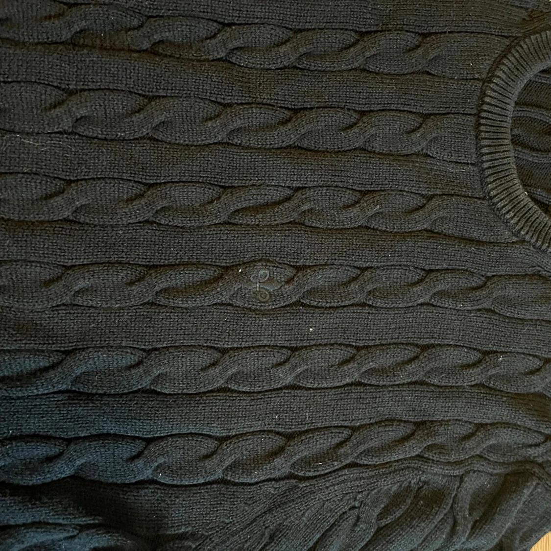 Kabelstickad tröja från Morris - 2