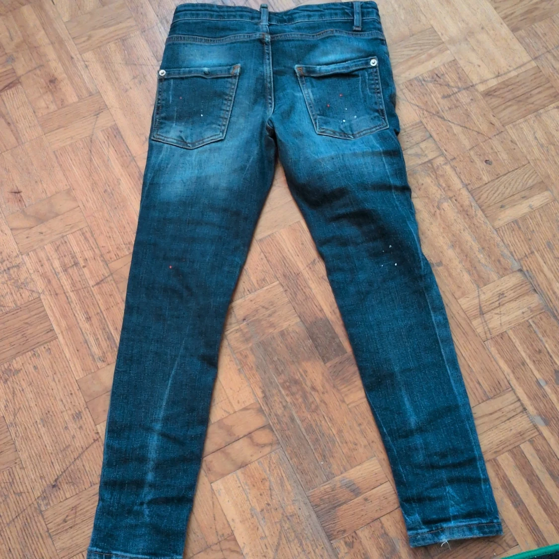 Dsquared2 skinny jeans med dragkedja - 2