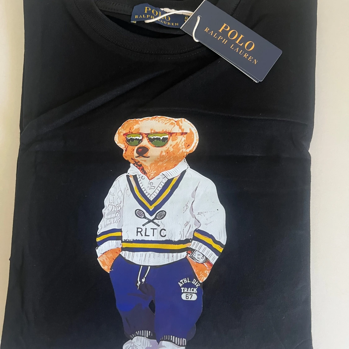 Svart Polo Bear t-shirt från Ralph Lauren