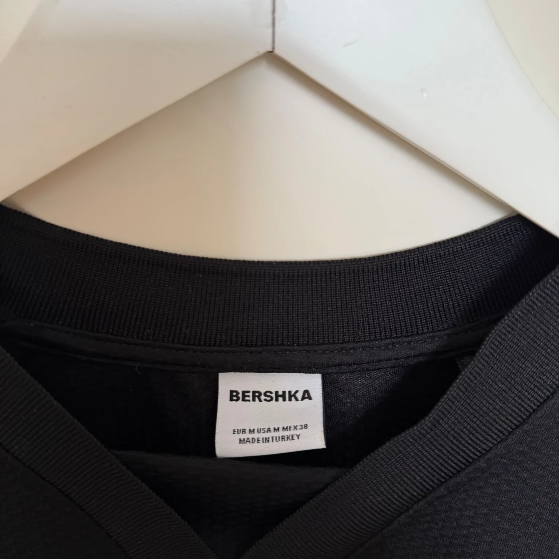 Svart och vit oversized tröja Bershka - 1