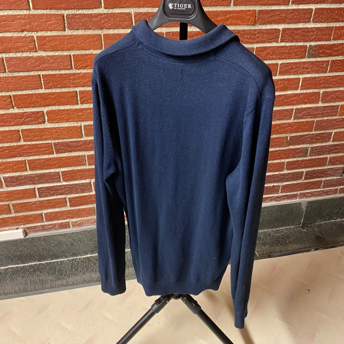 Mörkblå half zip tröja Jack & Jones - 2