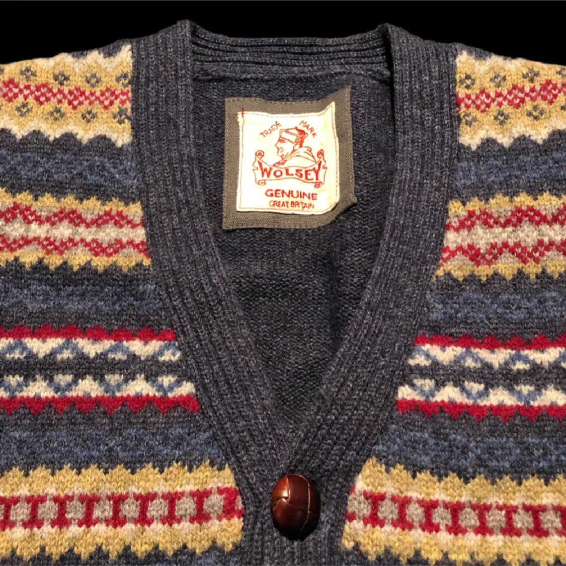 Varm stickad väst - 1