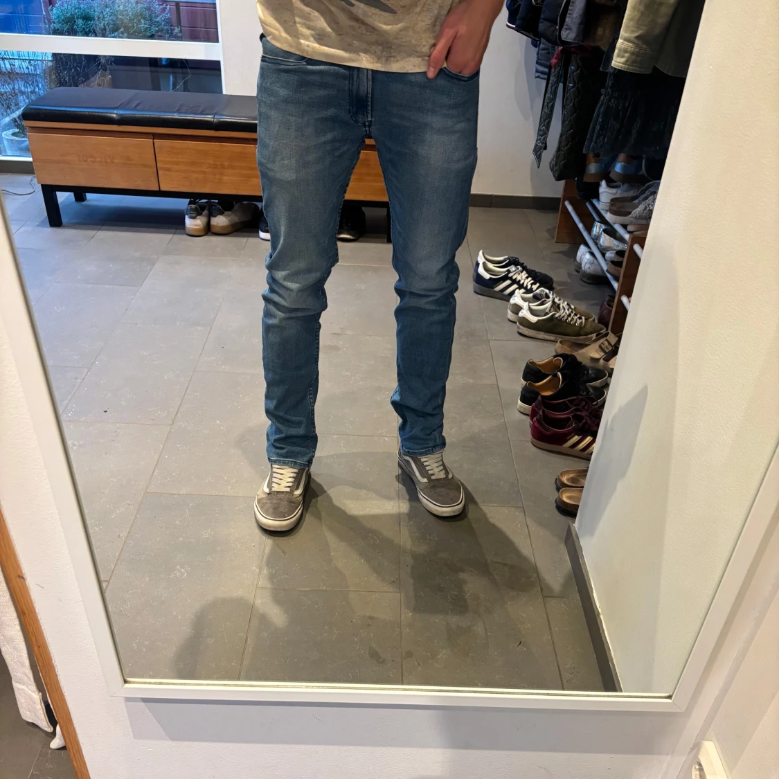 Replay Grover ljusblå jeans, stl 32 - 3