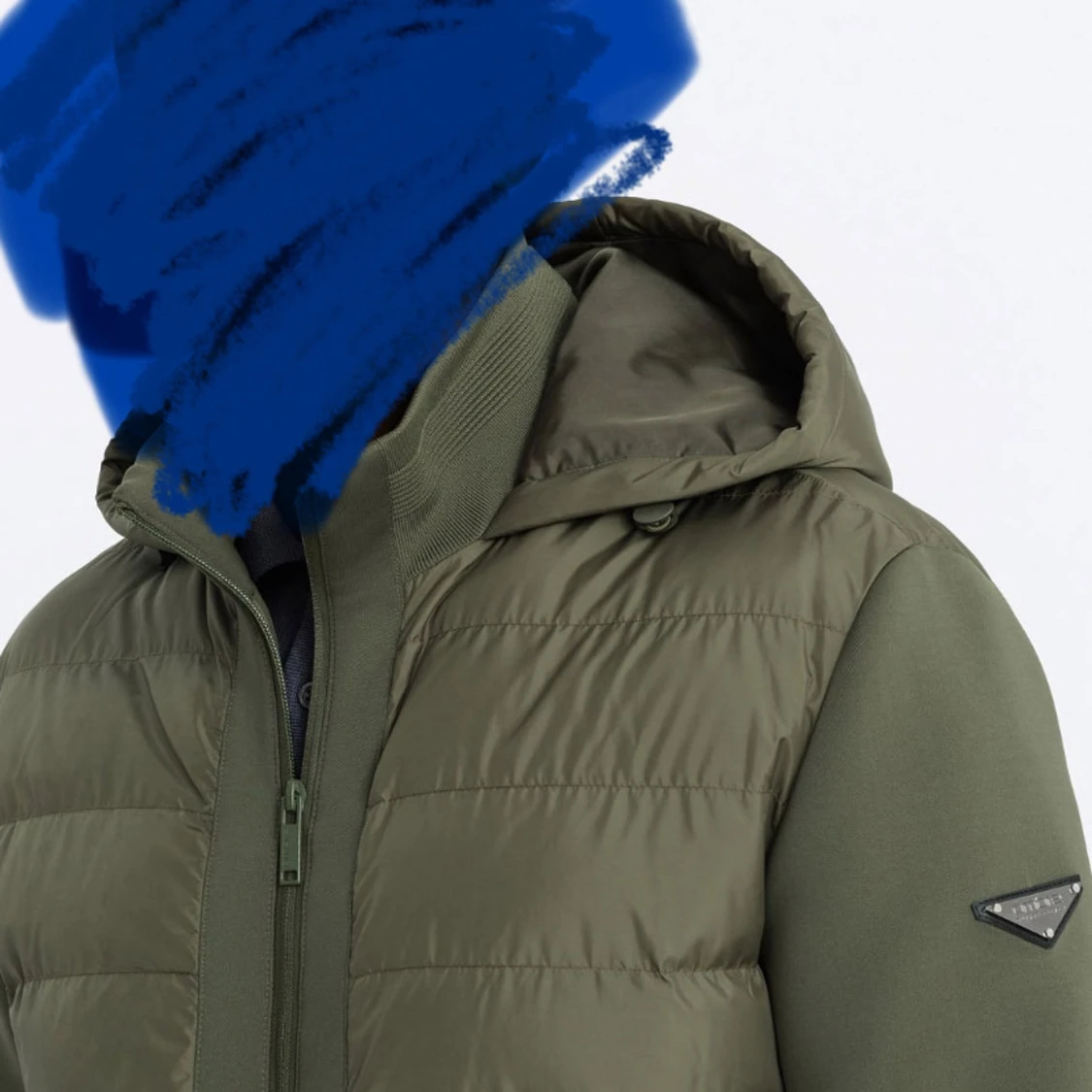 Marinblå cardigan - 3