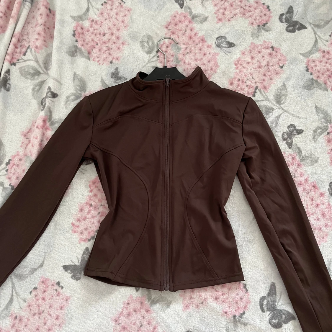 Brun träningsjacka  - 2