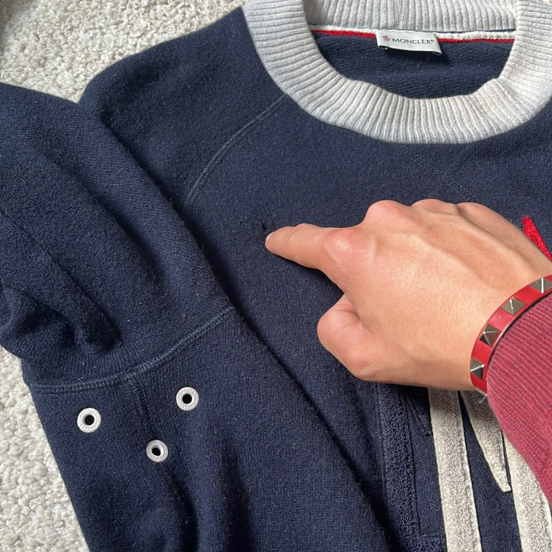 Moncler x Ami stickad tröja - 3