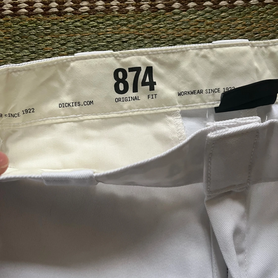 Dickies byxor vita - 1