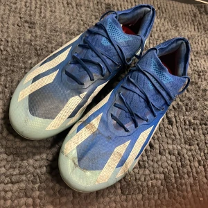 Crazy fast - Säljer ett par fotbollsskor i elite i crazy fast, har använt dem mycket men fungerar forfarande att spela i och är små för mig. Storlek 41.