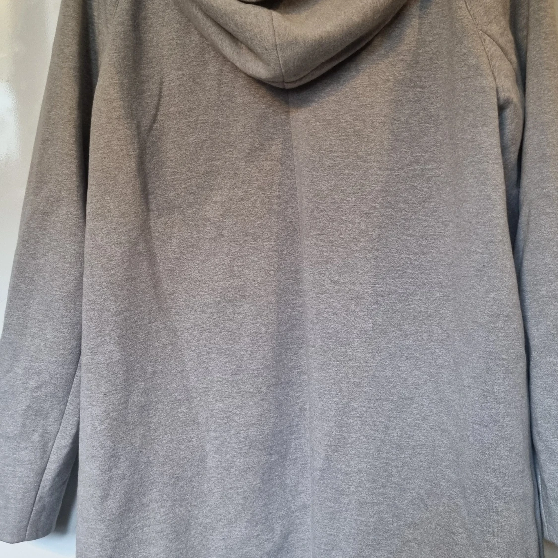 Grå hoodad jacka från ONLY, M - 1