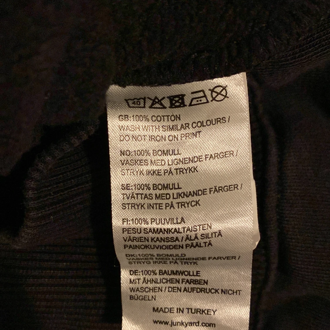 Svart hoodie Sweet Skateboards  - 3