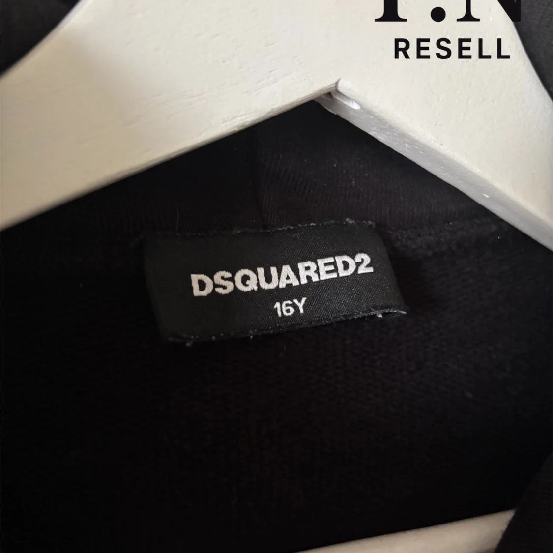 Svart Dsquared2 ICON hoodie - 3