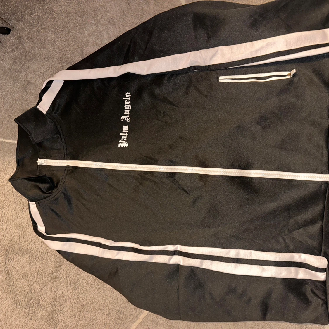 Svart vindjacka Palm Angels