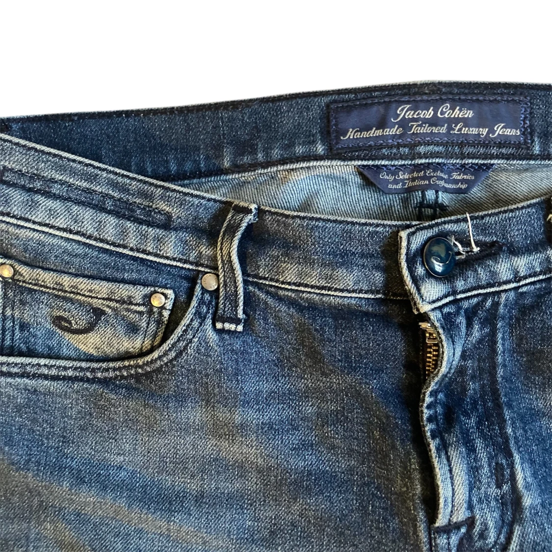 Marinblå Jacob Cohen jeans - 2