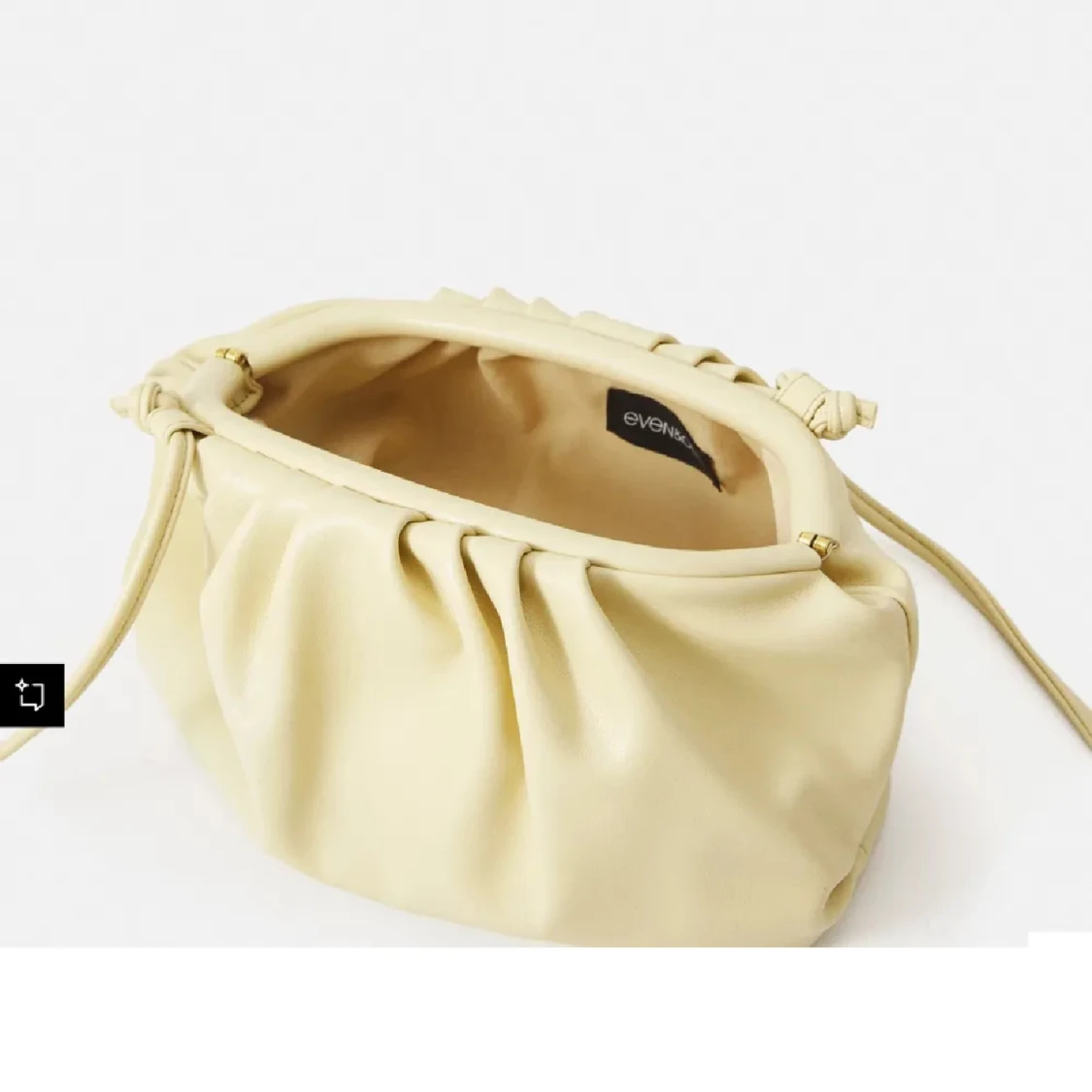 Beige axelväska från Even&Odd - 3