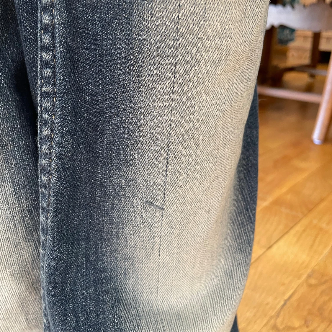 Blå bootcut jeans från Cheap Monday - 4