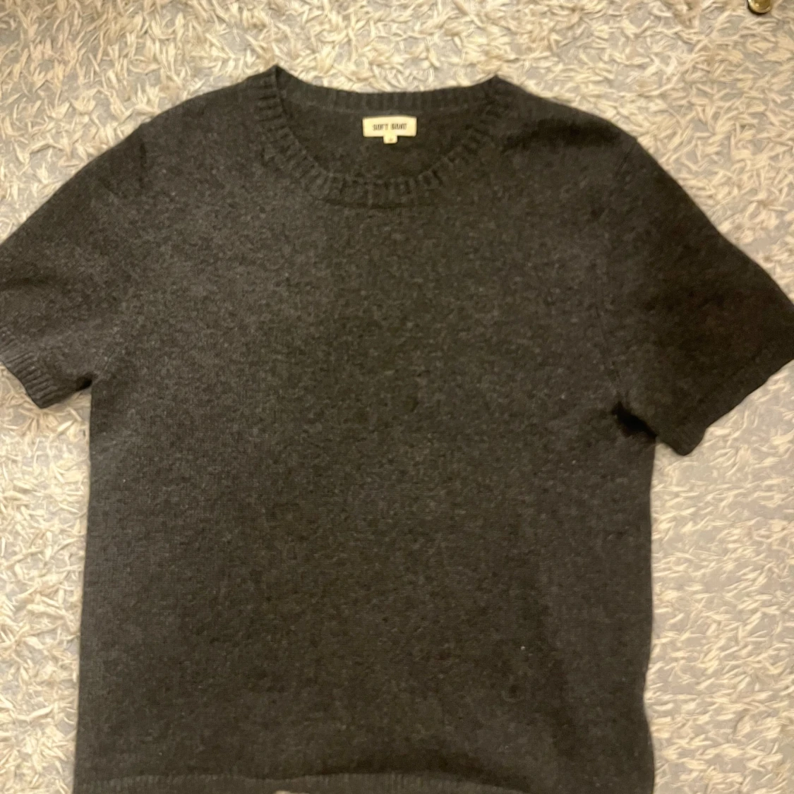 Mörkgrå kashmirtröja Soft Goat