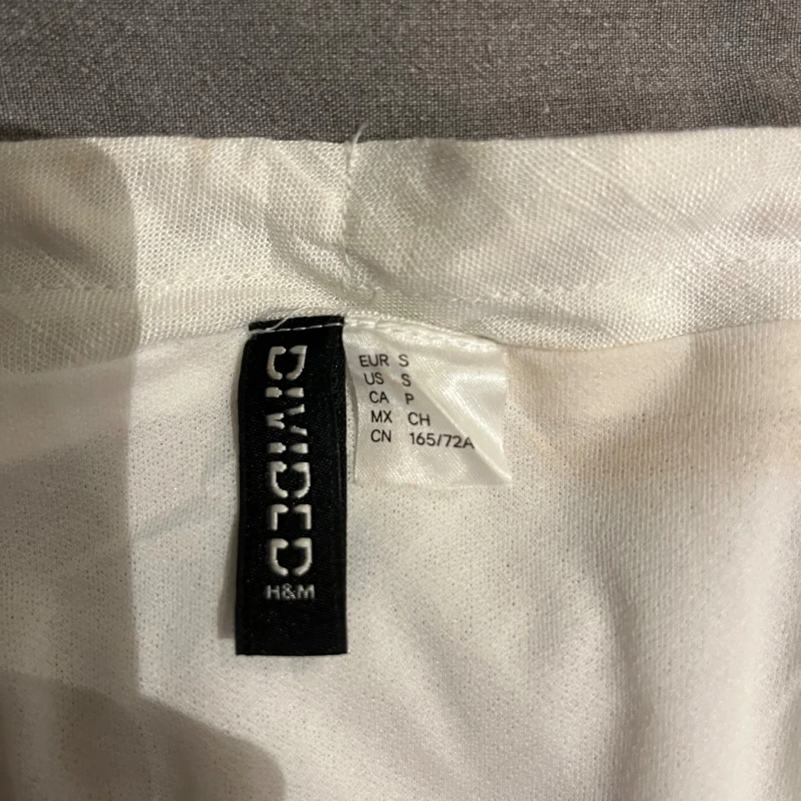 Vit omlottkjol från H&M Divided - 2