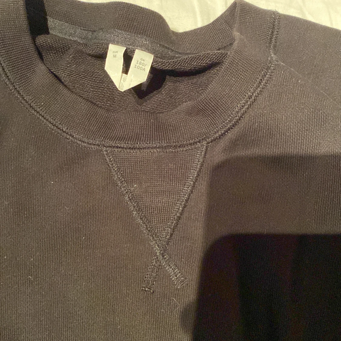 Svart sweatshirt från ARKET i bomull - 4