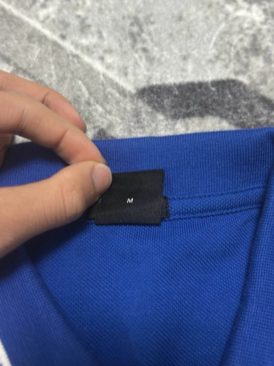 Blå pikétröja från BOSS - 3