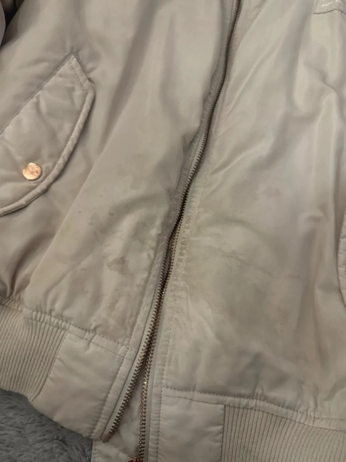 Beige bomberjacka från H&M - 2