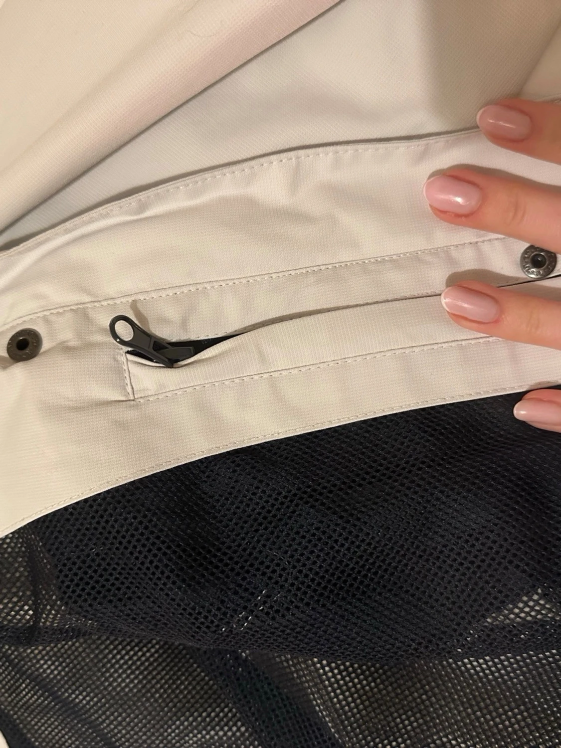 Vit vindjacka från Marine - 3