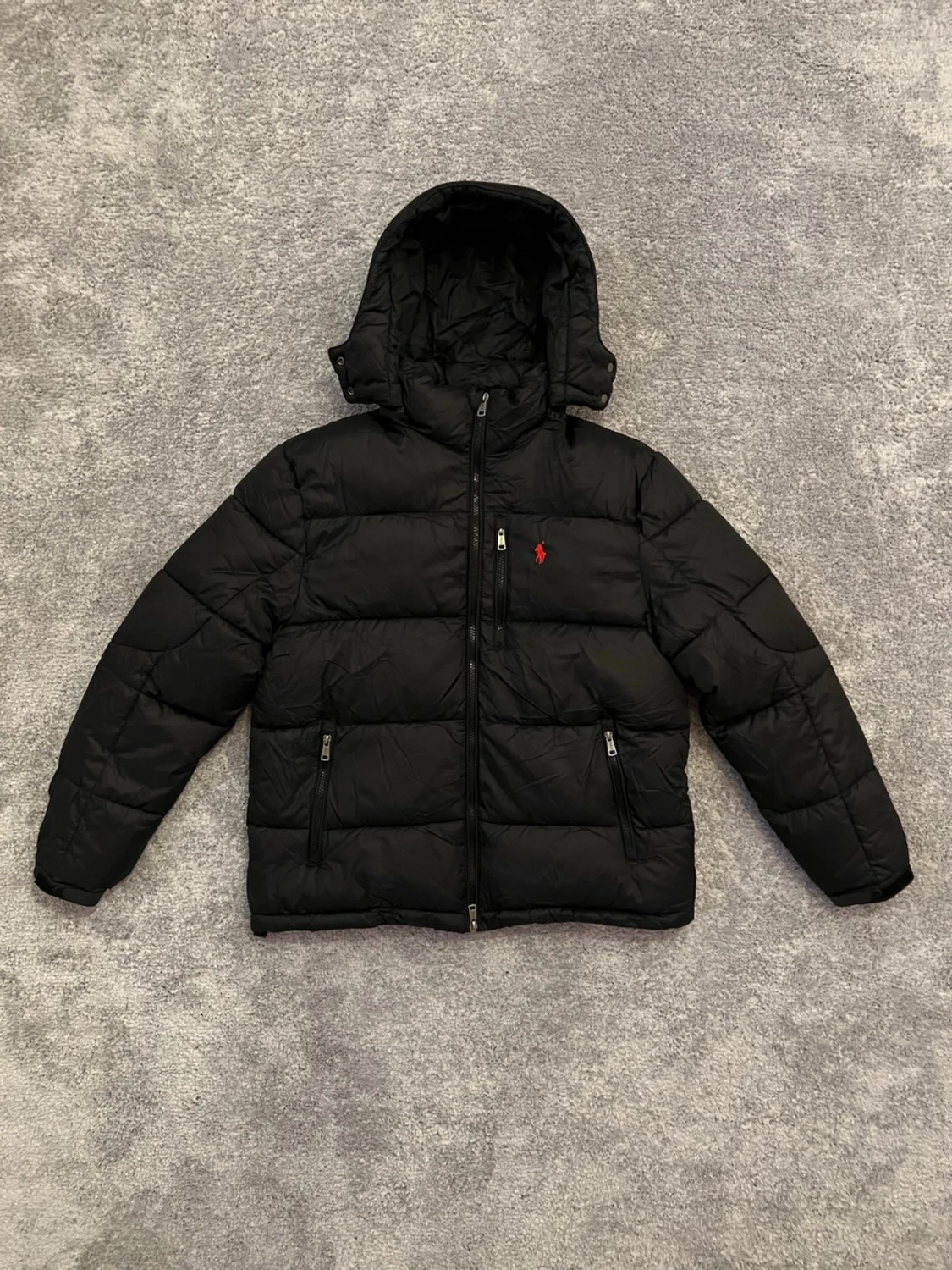 Svart pufferjacka från Polo Ralph Lauren