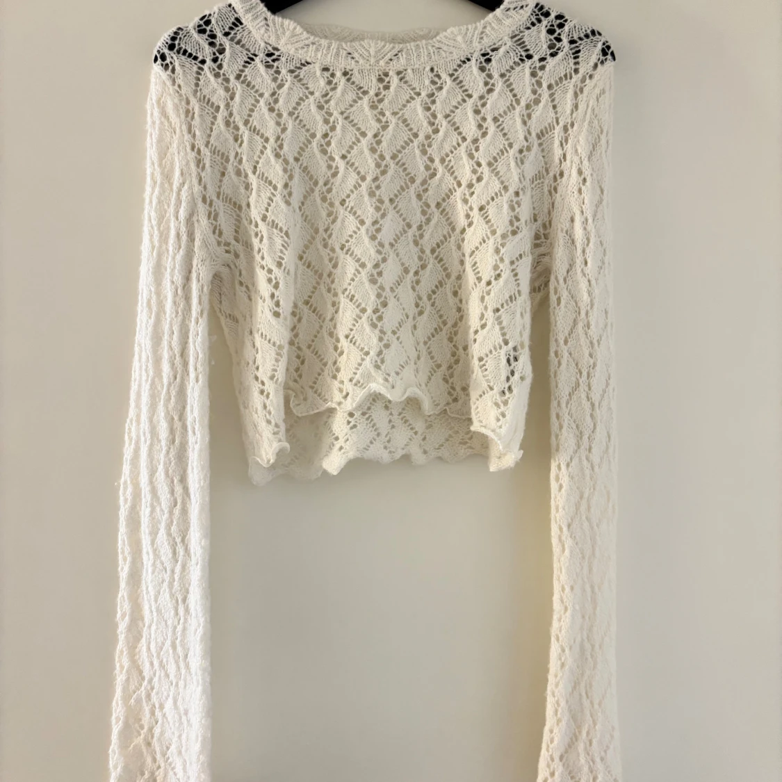 Stickad topp