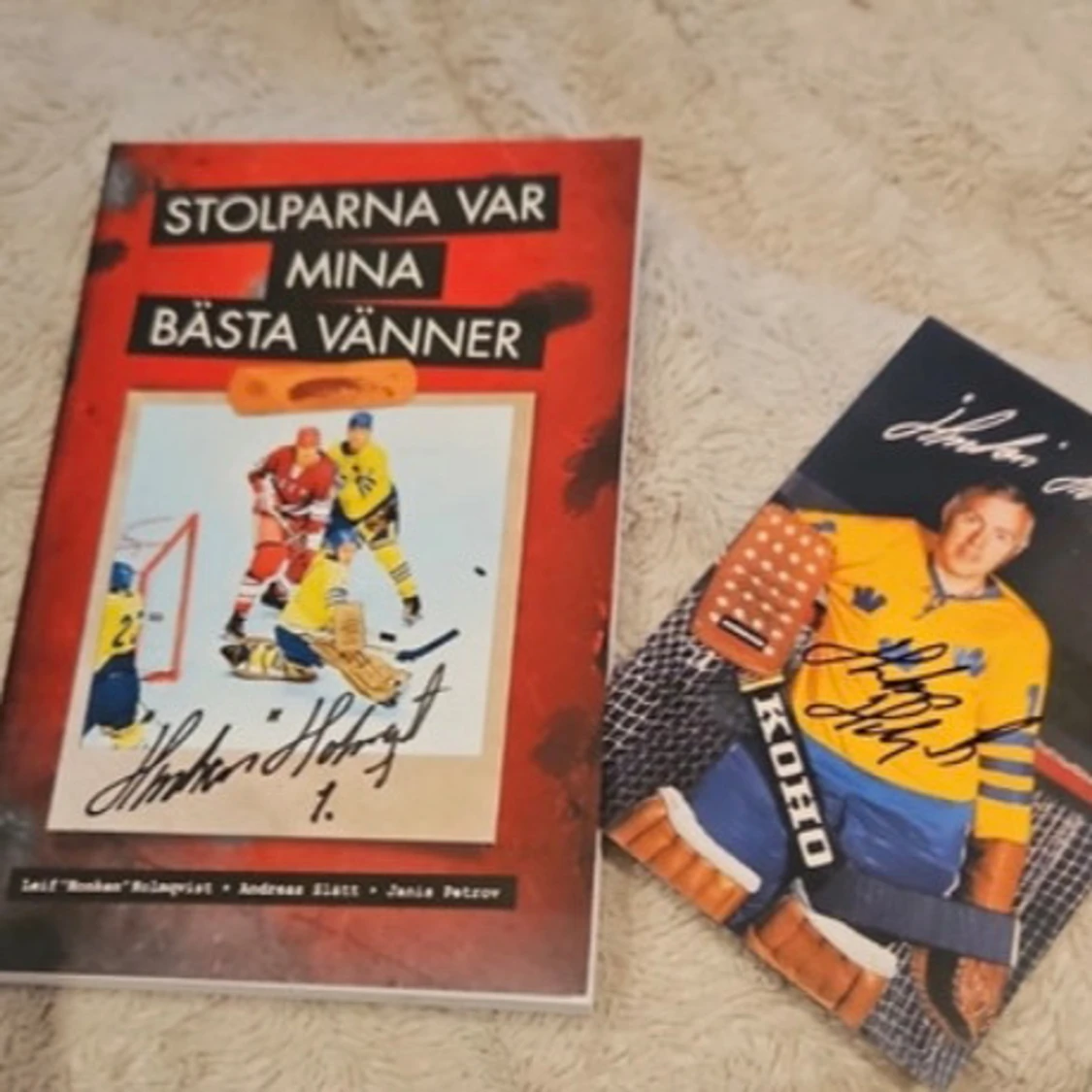Stolparna var mina bästa vänner-!signerad 