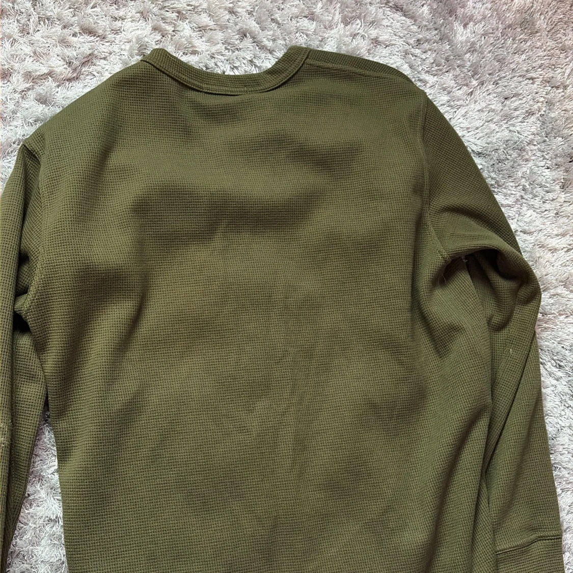  Reversible Olivgrön långärmad tröja Comme des Garçons Homme Storlek M - 4