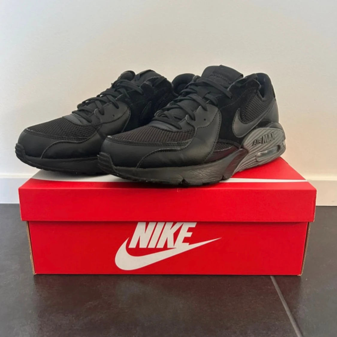 Nike Air Max svarta sneakers - 1