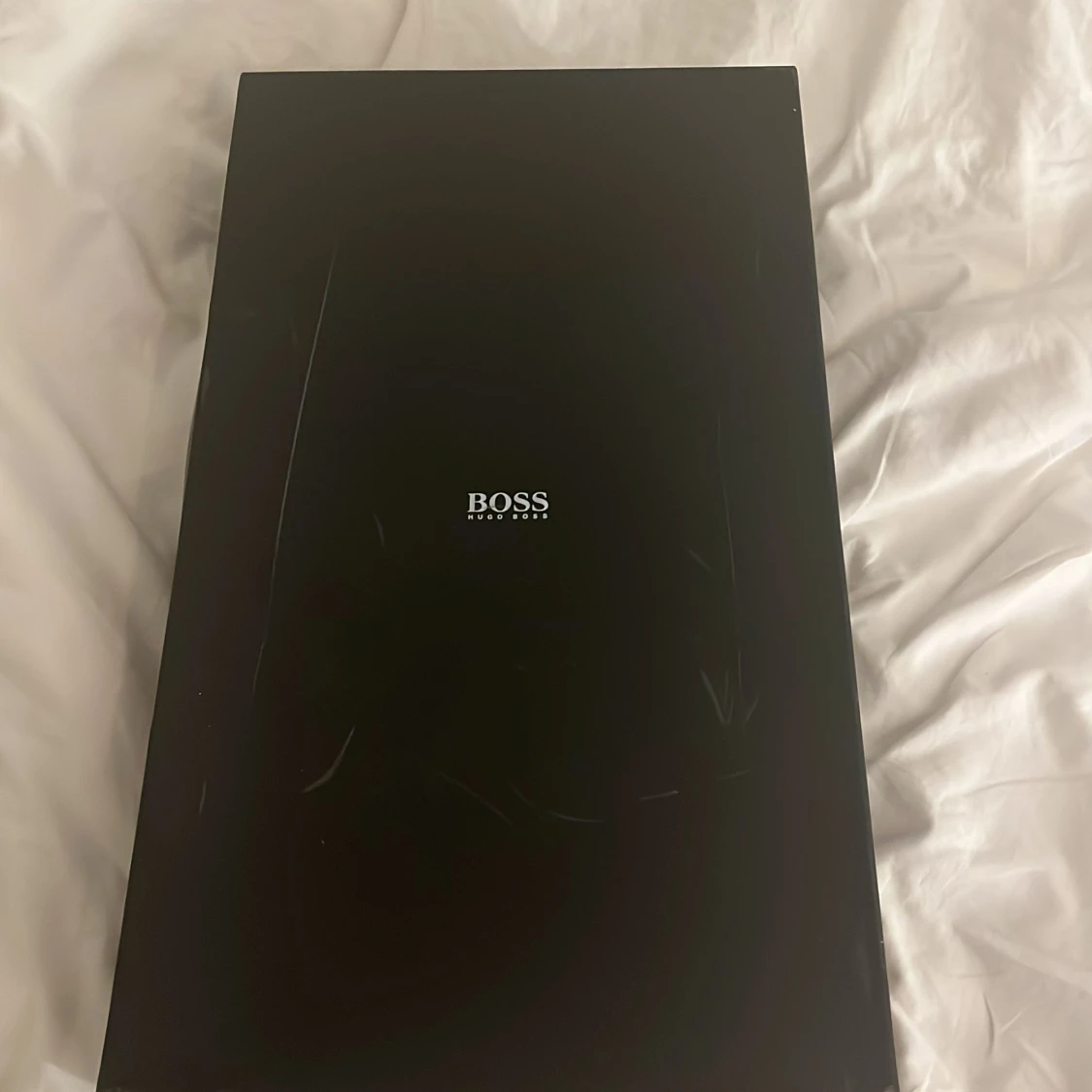 Svarta höga stövlar från Hugo Boss