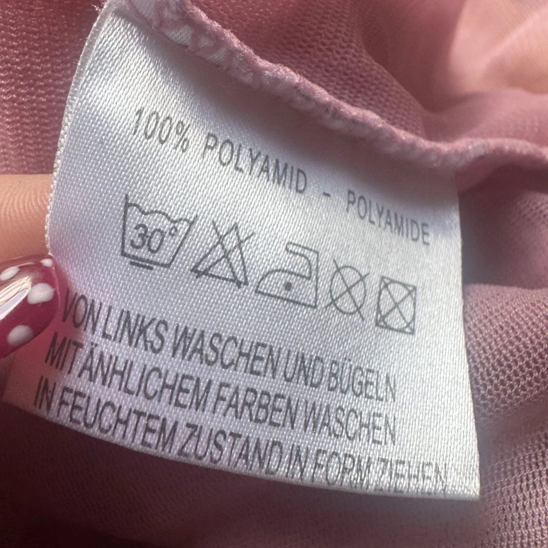 vintage rosa omlott topp - 2