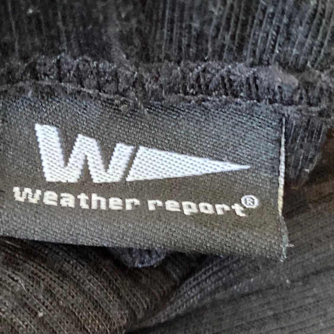 Svarta ribbade långkalsonger från Weather Report 36 - 1