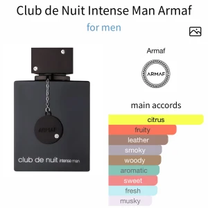Parfymsplitt club de bukt intense man  - 10ml. Etikett handskriven. 