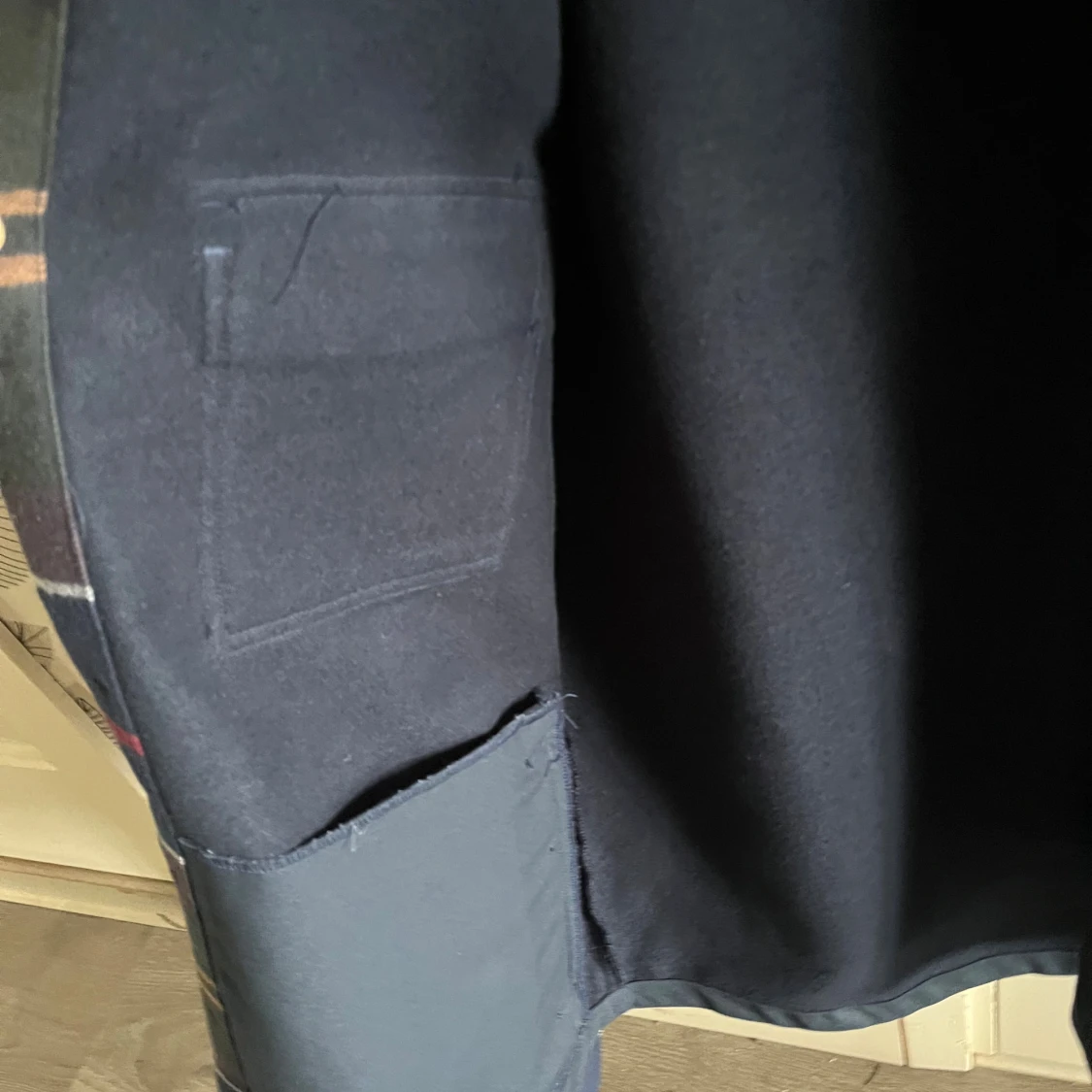 Rutig overshirt från Barbour i bomull - 1