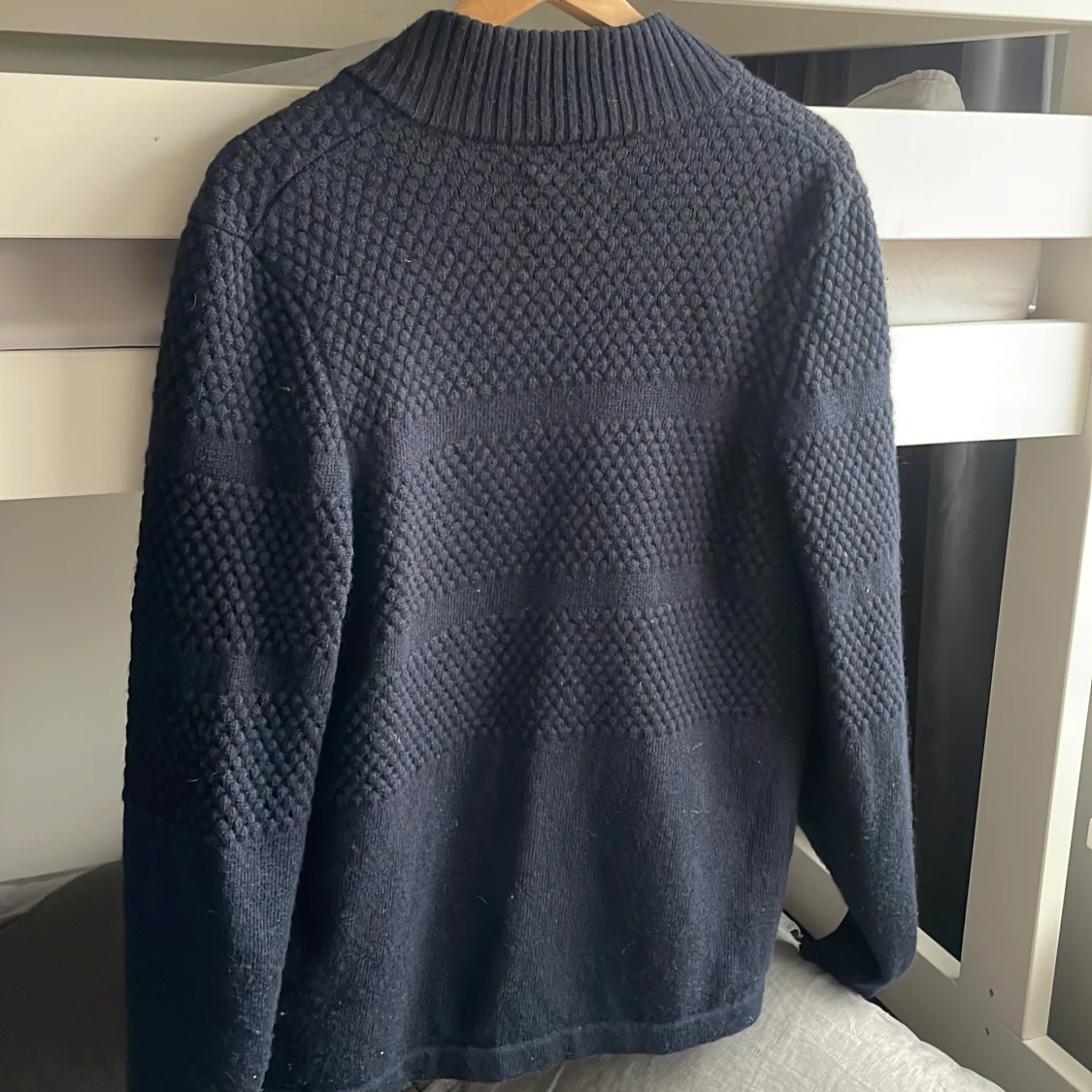 Tvär snygg stickad cardigan - 2