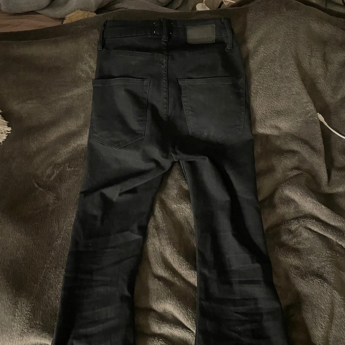Svarta bootcut jeans från 157 - 1
