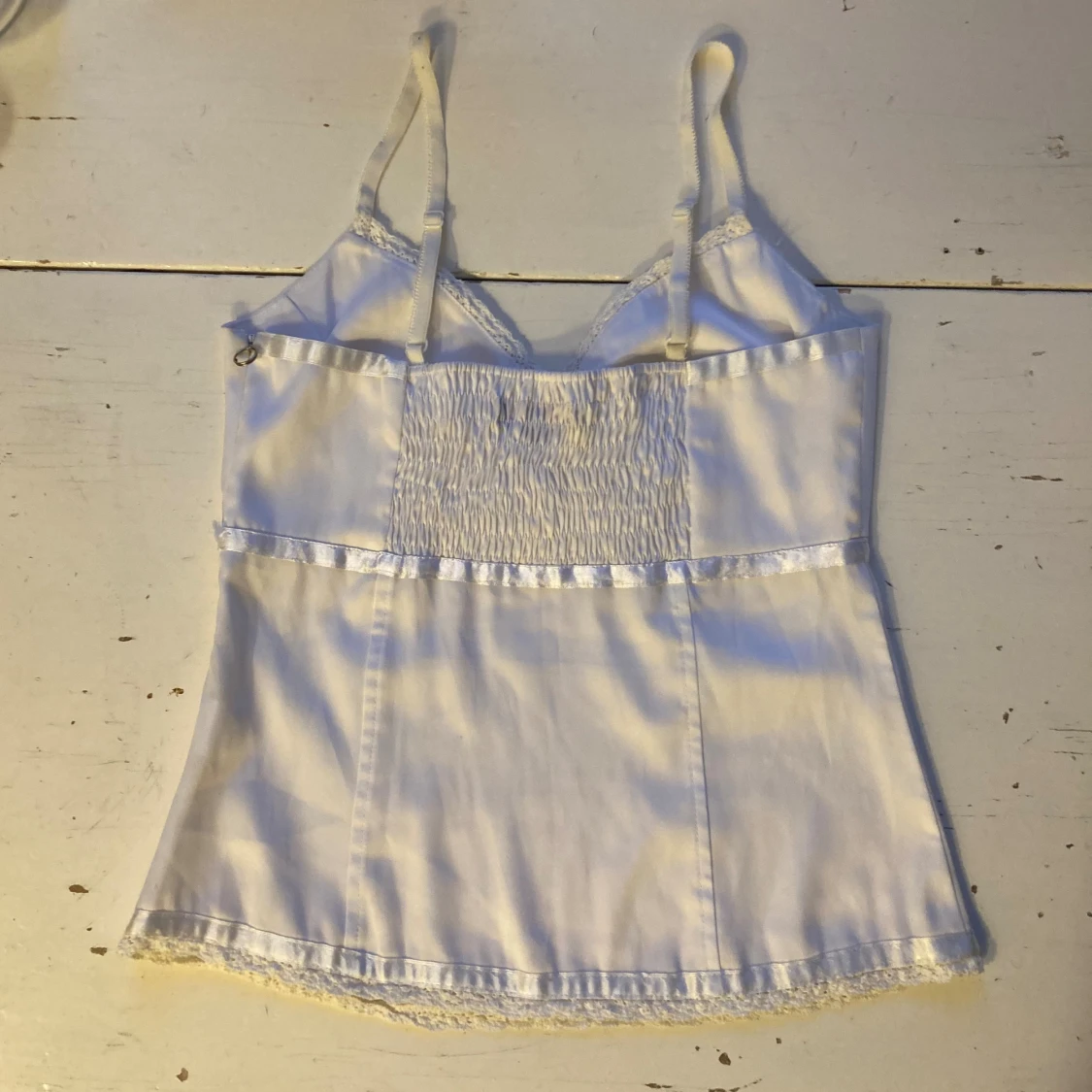  🍒Vintage babydoll linnetopp i satin🍒 - 1