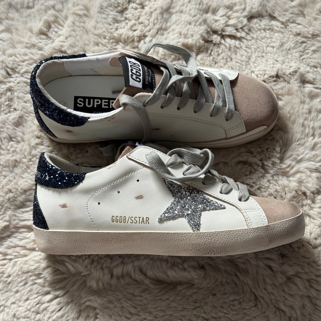 gg sneakers glittrig stjärna