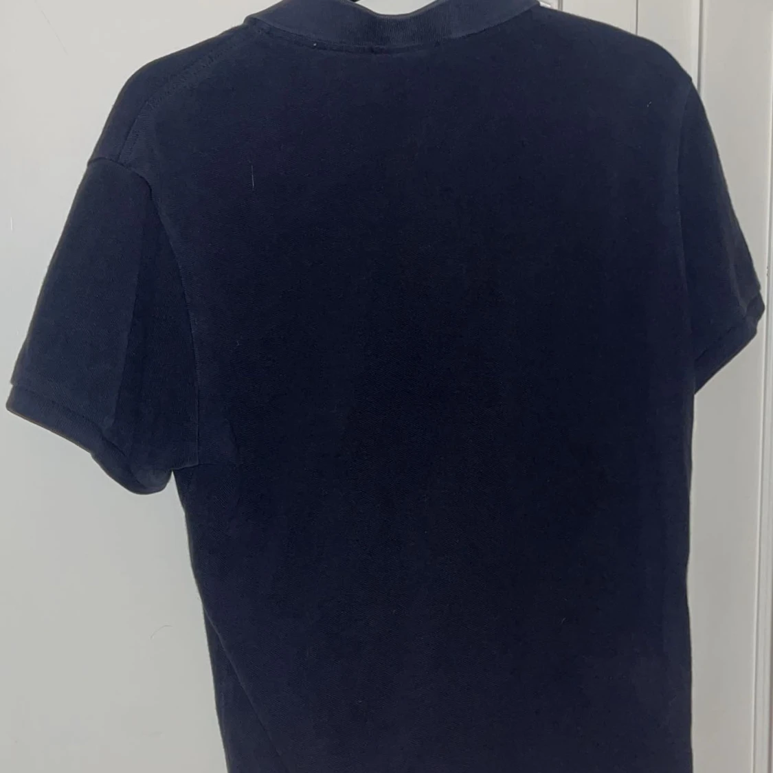 Mörkblå pikétröja från Burberry - 3