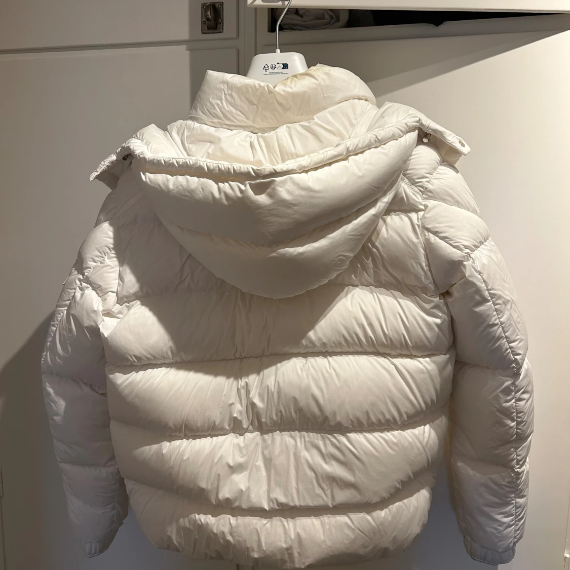 Vit Moncler jacka - 1