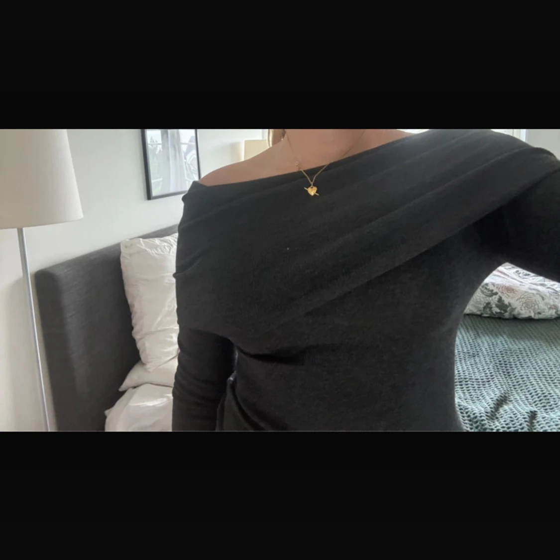 Off shoulder tröja - 1