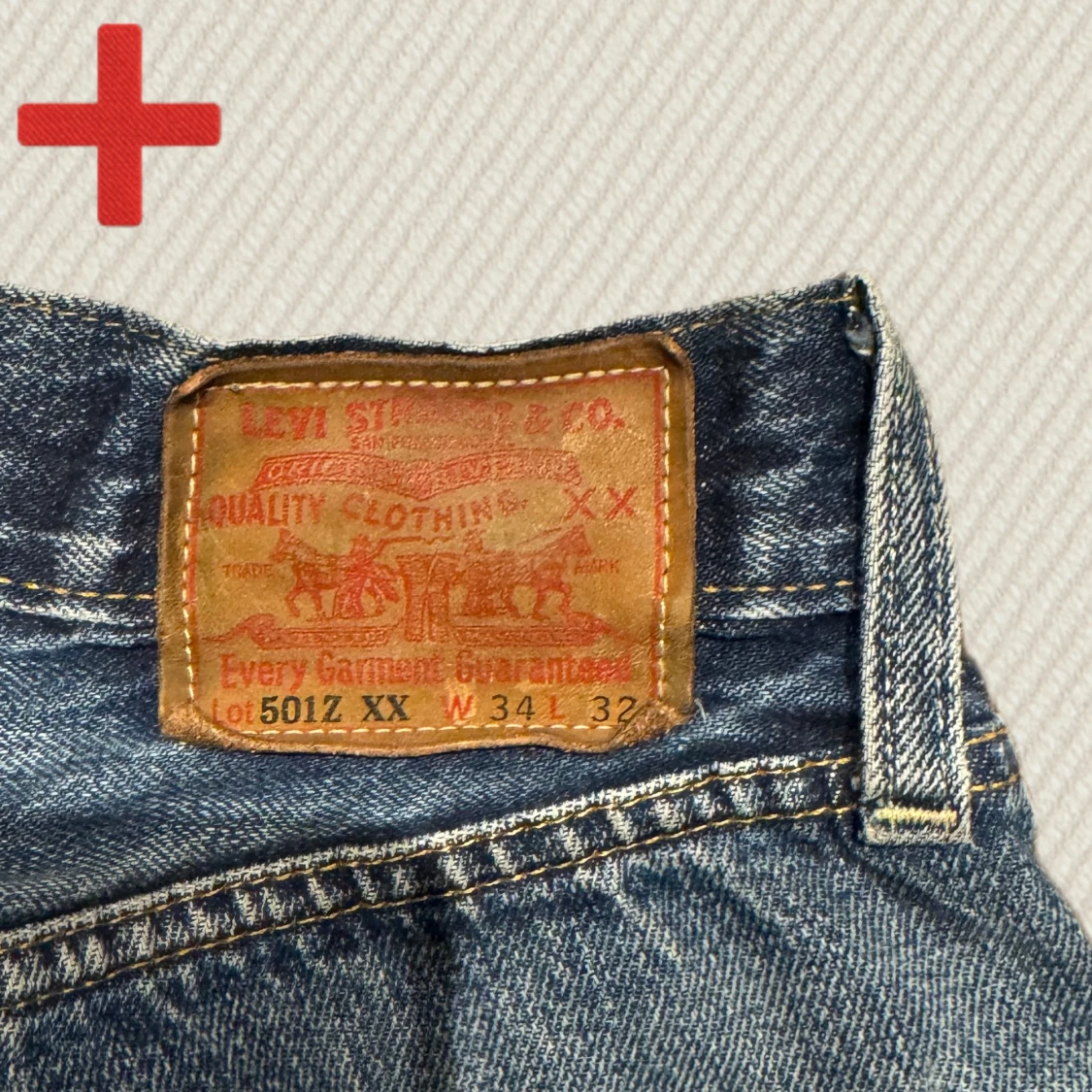 Vintage Selvedge Levis 501Z XX - 2