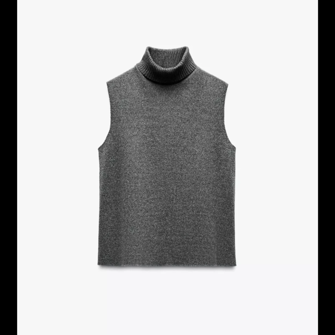 Grå tröja med krage från zara