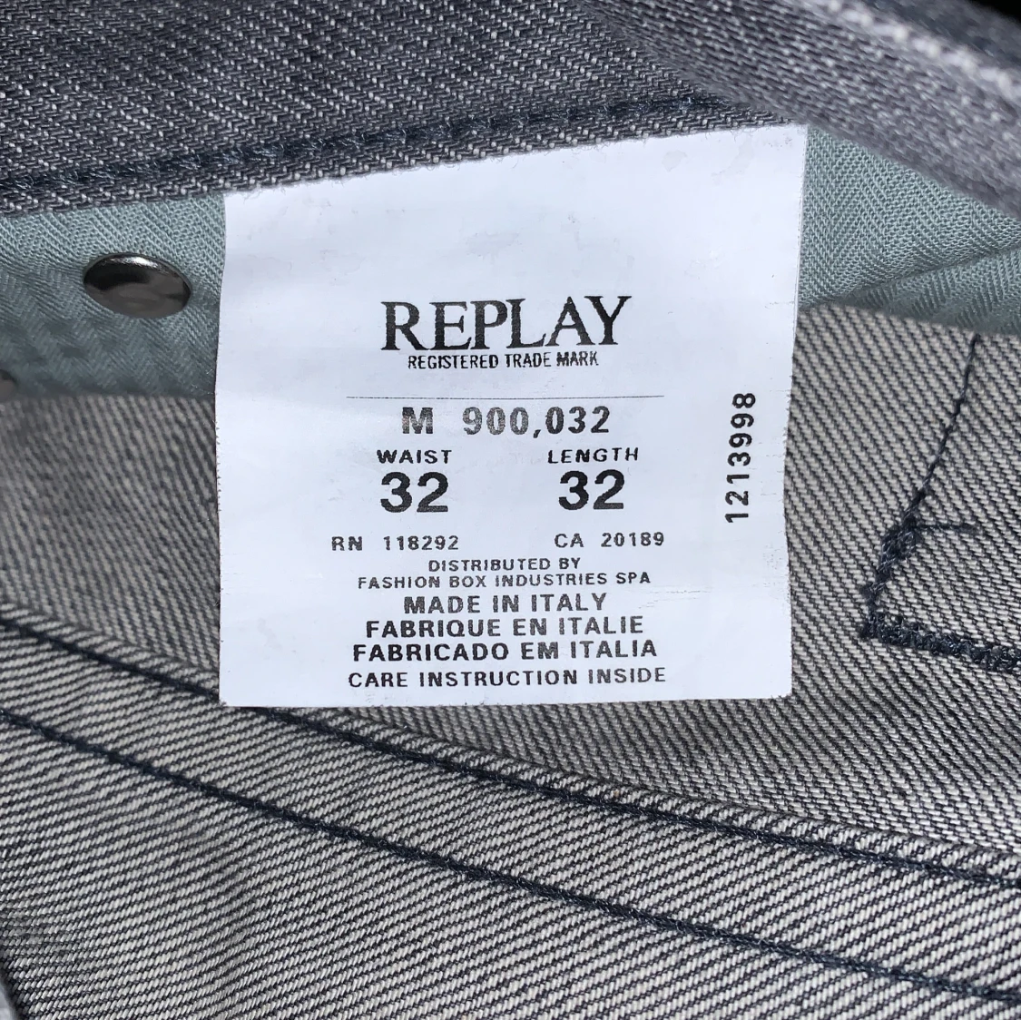 Grå jeans från Replay - 4