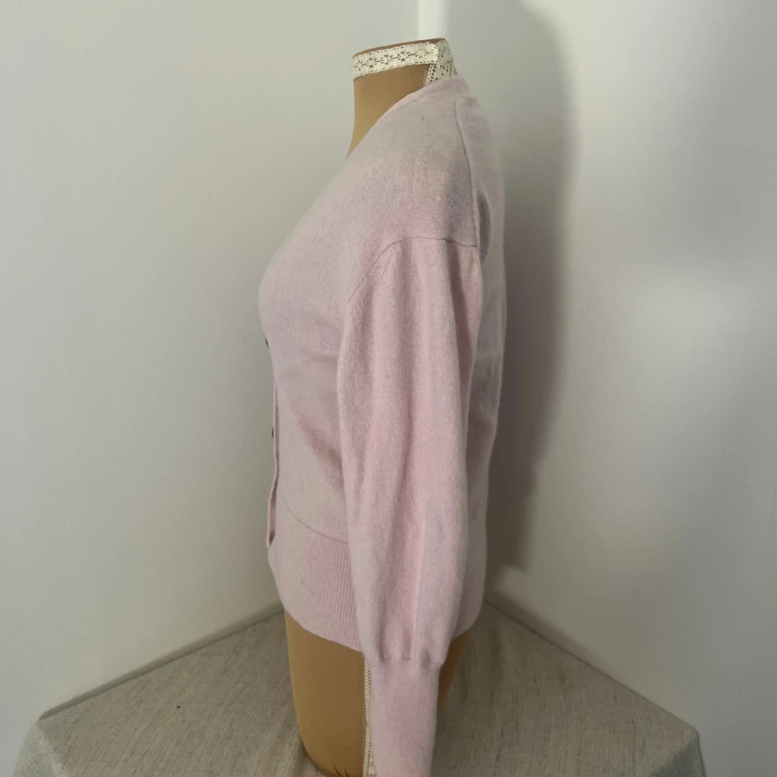 Merino Ull Babypink Kofta - 1