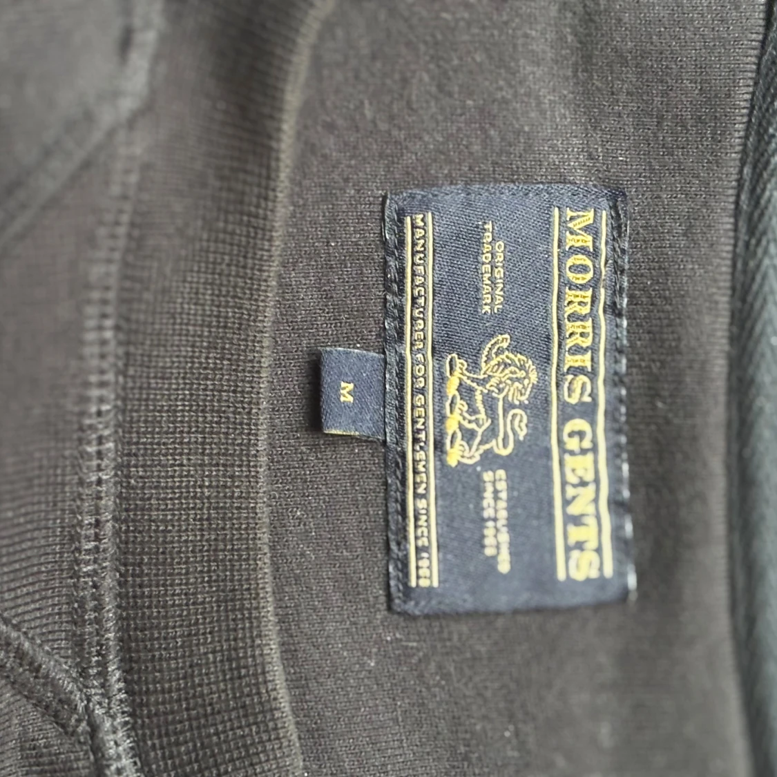 Mörkblå sweatshirt Morris Crew M - 2