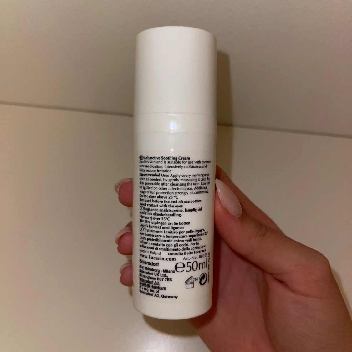 Eucerin DermoPurifyer Adjunctive Soothing Cream - 1