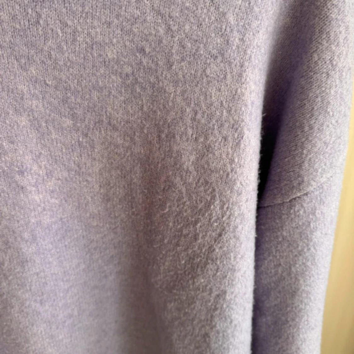 Lila stickad tröja - 2