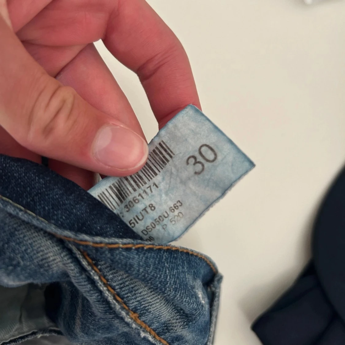Blåa dondup jeans  - 92